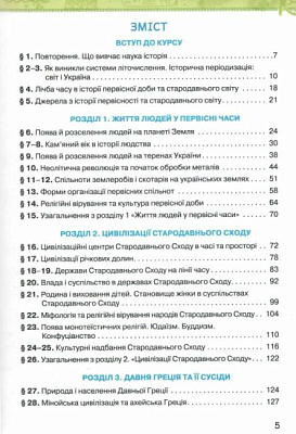 Щупак І.Я. ISBN 978-966-991-219-0/ Історія України Всесвітня Історія 6 кл. Підручник (2023) НУШ