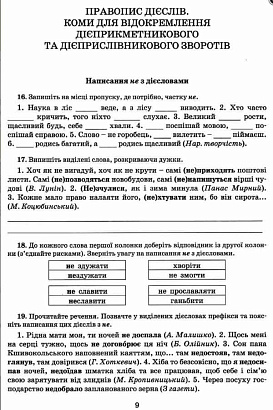 Українська мова, 7 кл., Зошит-тренажер із правопису / Заболотний В.В. / ЛІТЕРА