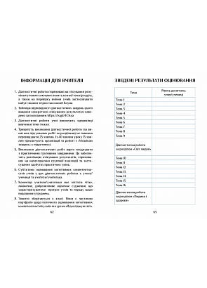 НУШ 3 клас. Я досліджую світ. Діагностичні роботи. Частина 1. Воронцова Т.В. 978-966-2663-92-1